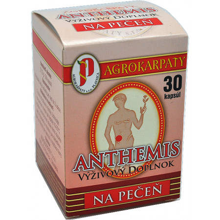 ANTHEMIS - prírodný doplnok na pečeň - 30 kapsúl 