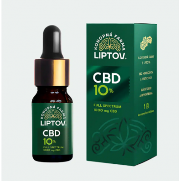 CBD OLEJ 10 % FULL SPECTRUM  - 10ml