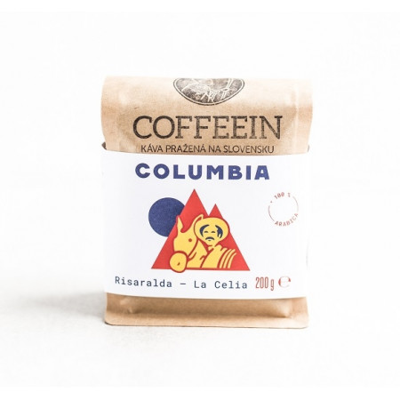 COFFEEIN - Columbia Risaralda - La Celia (200 g, zrnková káva)
