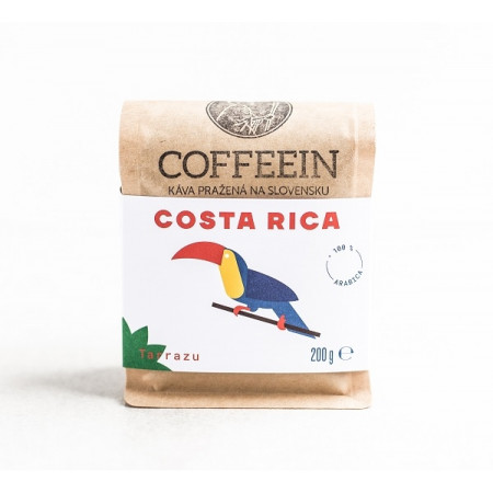COFFEEIN - Costa Rica Tarrazu (200 g, zrnková káva)