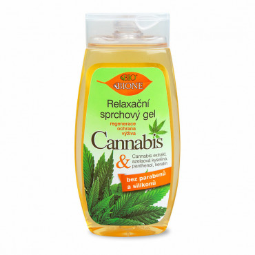 Sprchový gél relaxačný CANNABIS Bione 260 ml