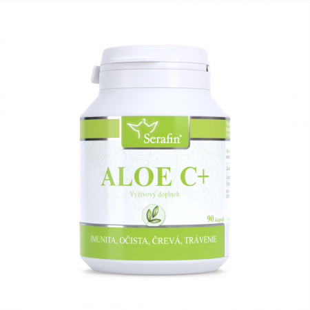 Aloe C+ - prírodné kapsuly - 90 ks kapsúl -  imunita, trávenie, črevá, očista