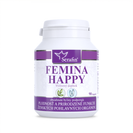 Femina happy - prírodné kapsuly - 90 ks kapsúl - plodnosť, menštruácia